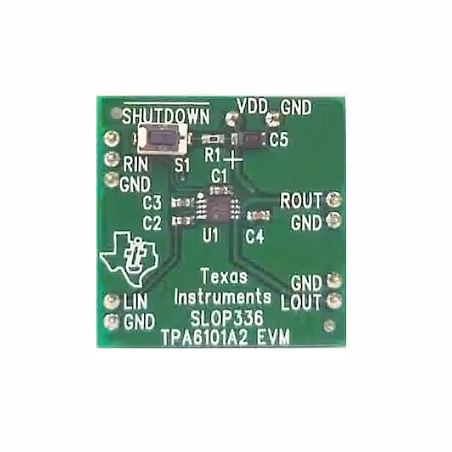 TPA6101A2EVM Texas Instruments  Cartes d'évaluation - Amplificateurs audio